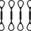6 Pzas Tapón silicona para trompeta Yamaha negro