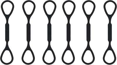 6 Pzas Tapón silicona para trompeta Yamaha negro