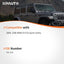 Regulador ventana trasera BMW X5 E53 derecho 741-413