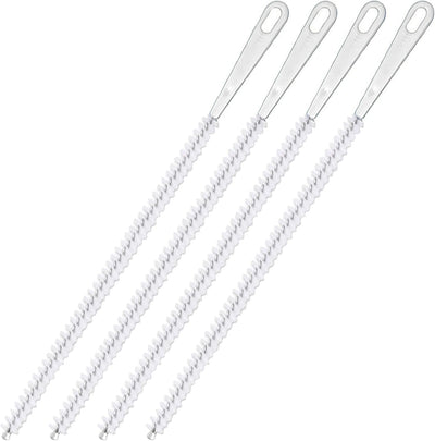 4 Cepillos Limpiadores Drenaje 17.71pulg Flexible Espiral