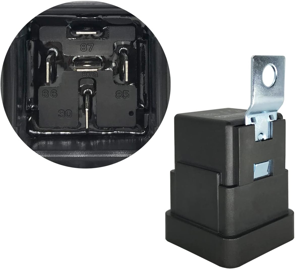 Pack 2 Relés Automotriz 12V 40/30A 5 Pines Impermeables