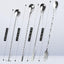 4 Cucharas Barra Acero Inox 304 Espiral Mango Largo