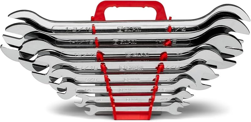 Set llaves superfinas SAE 1/4 a 1-1/4" 8 Pzas