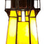 Lámpara mesa cristal manchado estilo Tiffany 9.5"