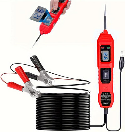 Probador circuito coche 3.5-36V LCD multifuncional