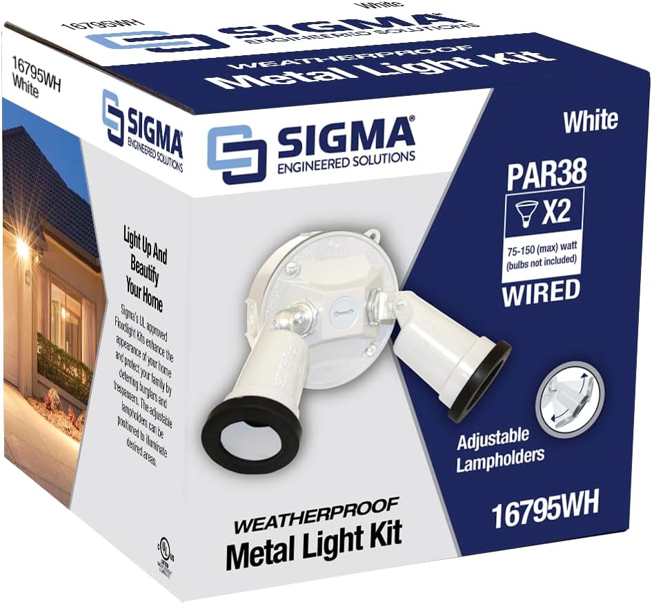 Kit reflector redondo resistente 16795WH blanco