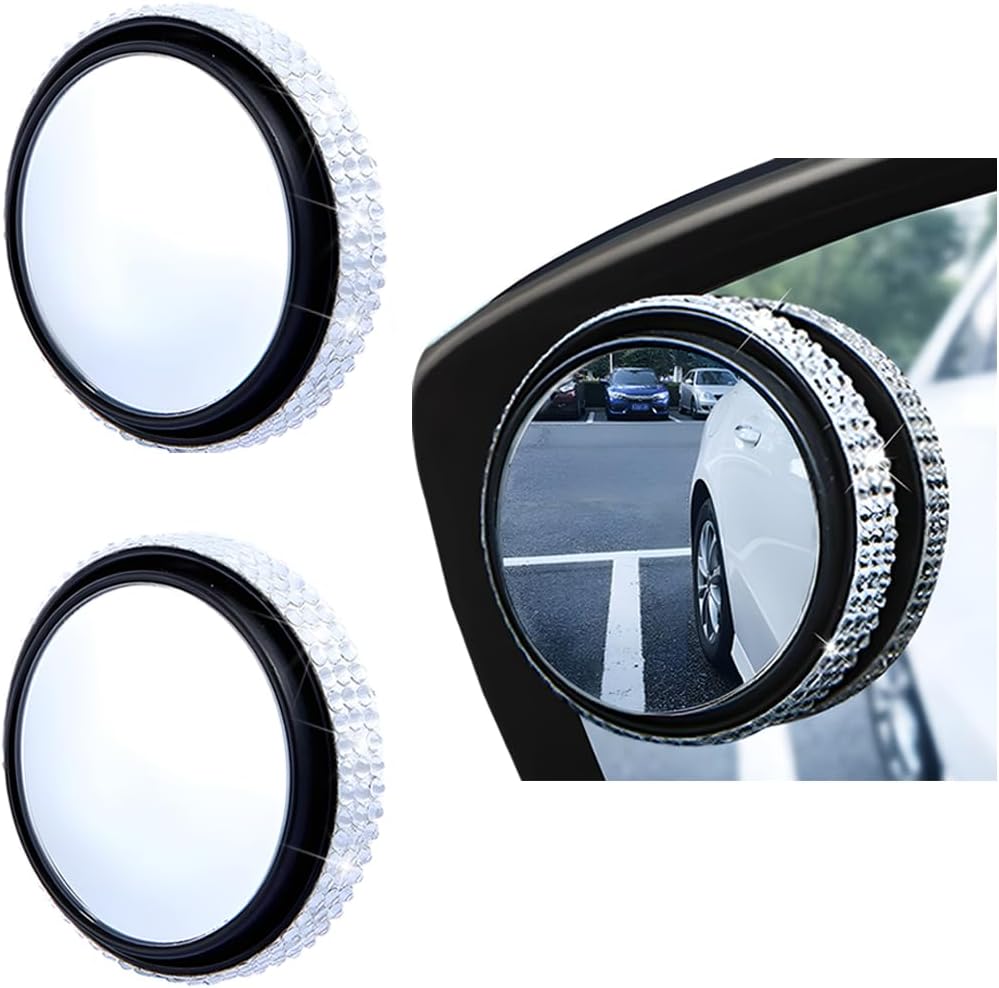 2 Espejos HD 2pulg Punto Ciego Retrovisor Exteriores