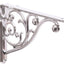 Soporte estantería níquel pulido 8" set 4 vintage