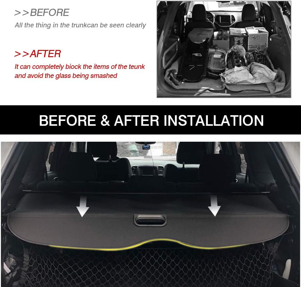 Cubierta maletero Jeep Grand Cherokee 2011 retráctil