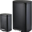 Set cubos basura acero inox 13.21.3gal con pedal