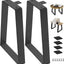 2 Patas trapezoidales metal 19" para mesa café escritorio