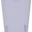 Vasos plástico resistente 16oz color azul set 4