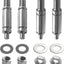Kit eje rodillo soporte tambor Whirlpool izq y der