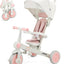 Triciclo 7en1 plegable para bebé 18m-5a color rosa