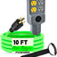 Adaptador 4 clavijas L14-30P a 5-20R 30A 10pies