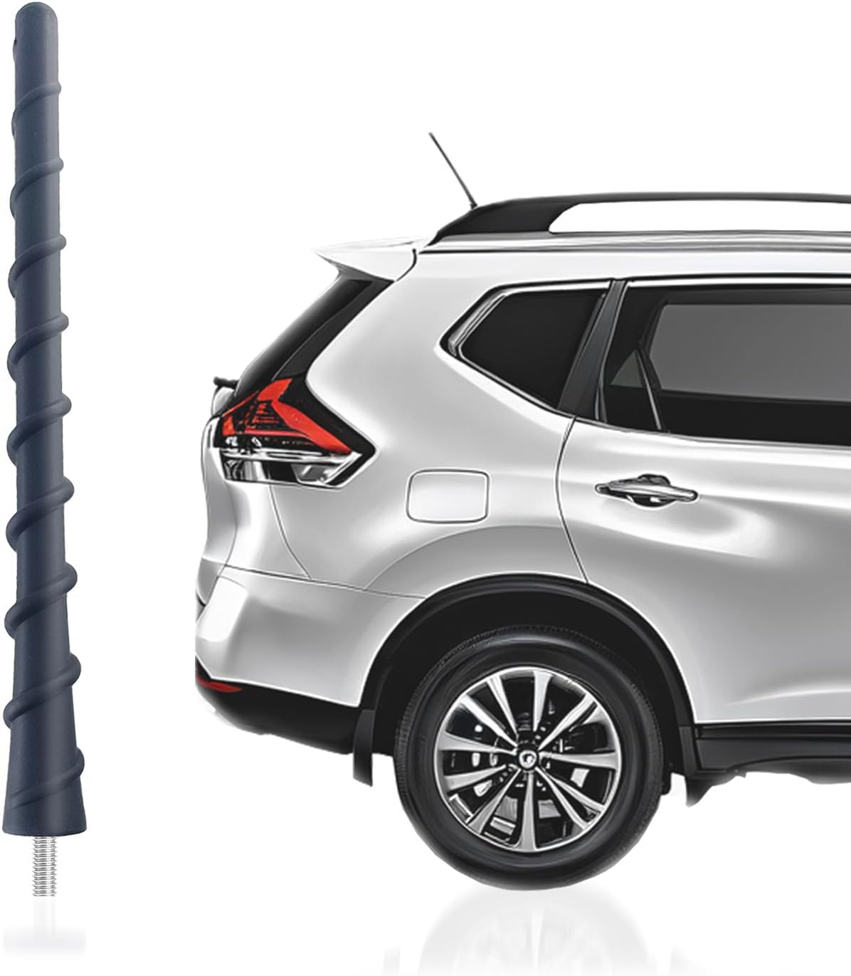 Varilla antena espiral coche reemplazo Nissan Xtrail Qashqai