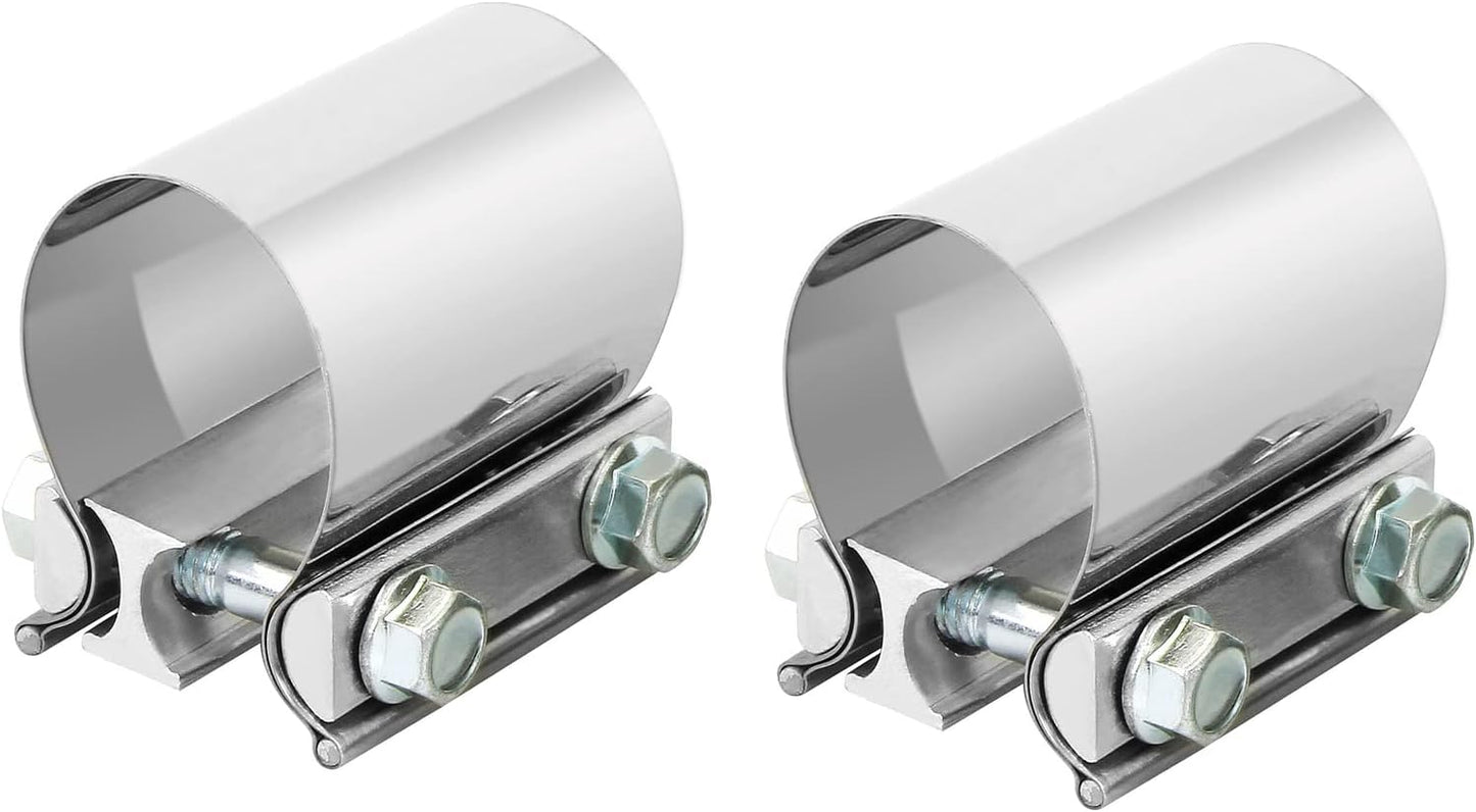 Banda abrazadera acero inox 2.0" 2pcs