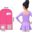 Bolsa plegable 36" baile set 3 rosa con malla y ventana