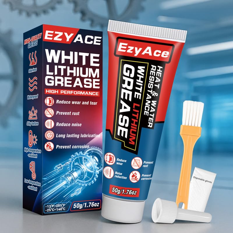 Grasa litio blanca lubricante puerta garaje 1.76oz