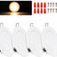Luz LED empotrada 4.5" 12V para RV barco camping