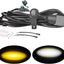 2 Cables Luz LED Interruptor Manillar 7/8" ON-OFF-ON 12V