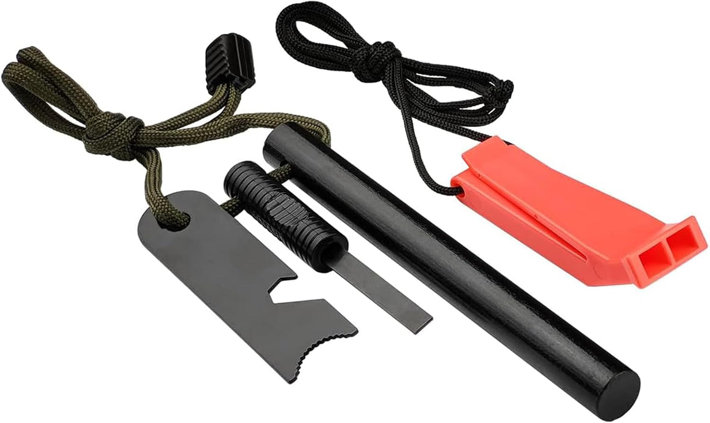 Arrancador incendios varillas ferrocerio AF-376 kit 2 herramientas