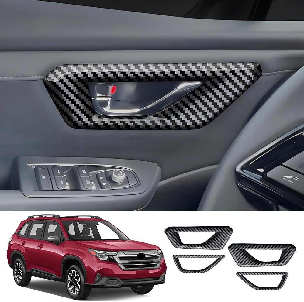 Cubierta manija fibra carbono Subaru Forester 25-26