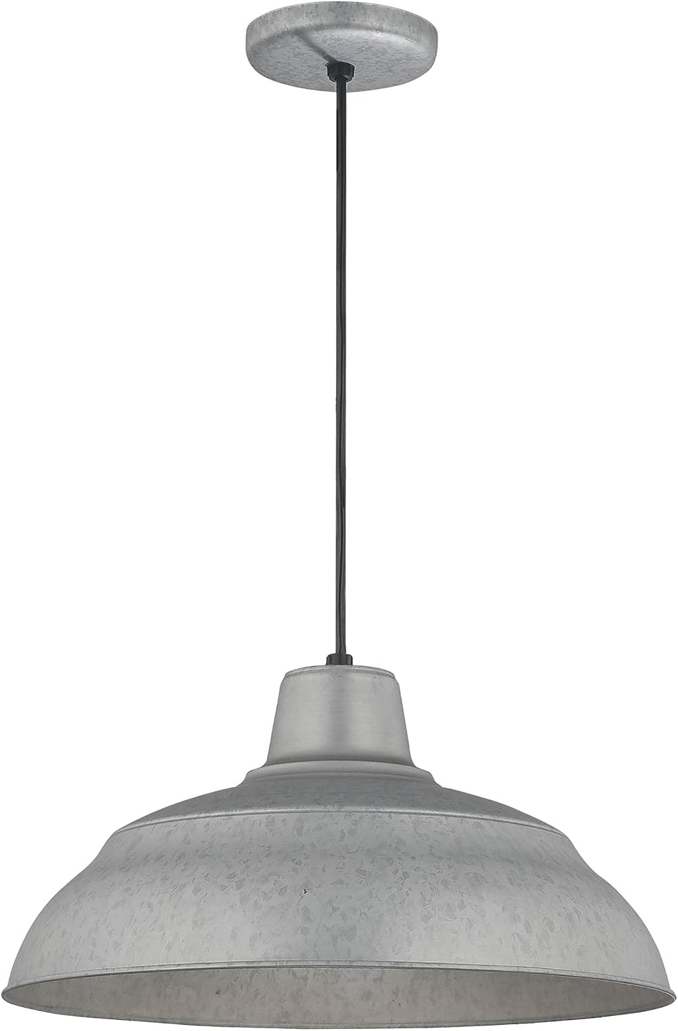 Colgante una luz galvanizado