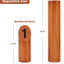 Set lanzamiento madera bloques numerados estuche transporte