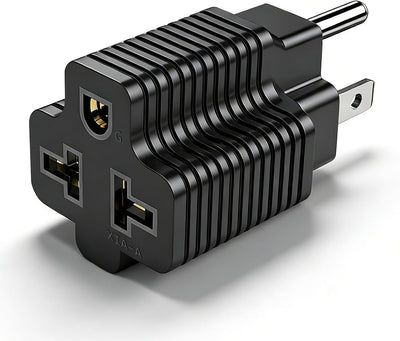 Adaptador enchufe 15A a 20A NEMA 5-15P a 5-20R