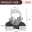 2 Pzas Soportes Luz LED Auto Ajustables Universal