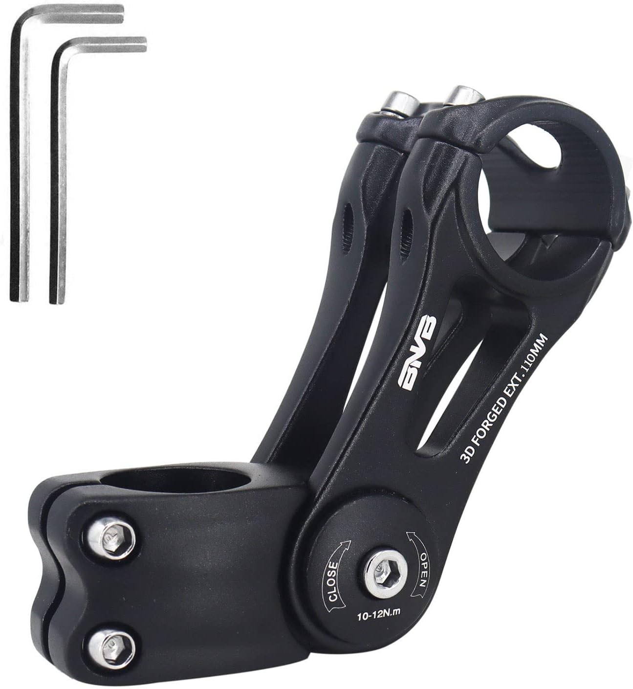 Vástago bicicleta MTB ajustable 1.252in aluminio