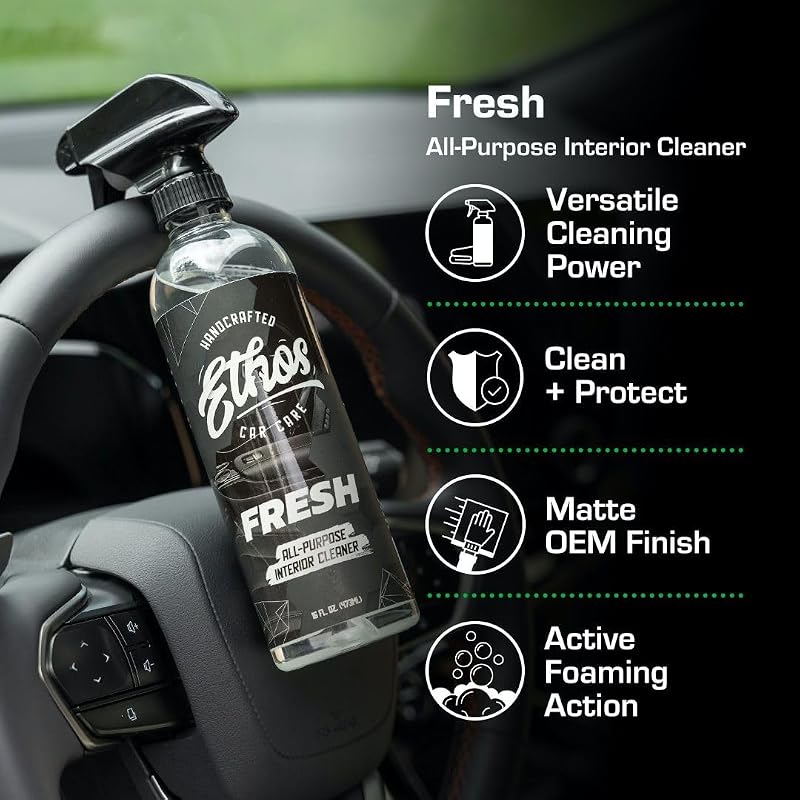 Kit limpieza interior automóvil spray detalles camión SUV Jeep