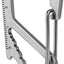 Mosquetón acero inox 7 en 1 con llave y destornilladores