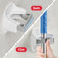 10 Soportes Escoba Pared Autoadhesivos Antideslizantes