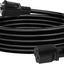 2 Cables Extensión 6" 12AWG 15Amp Adaptador 5-15P a 20Amp