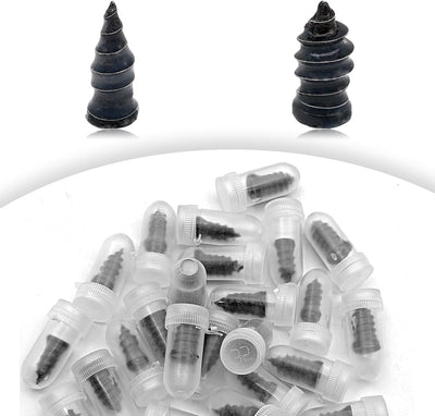 Kit reparación neumáticos clavos goma y tapones vacío