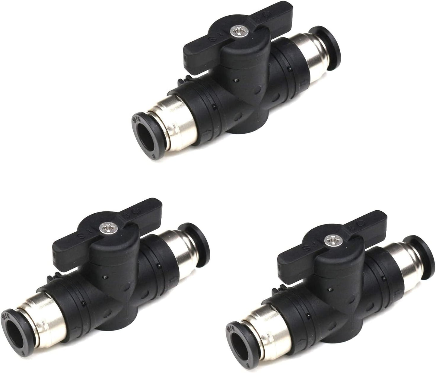 Válvula bola conexión 1/2" control flujo aire pack 3