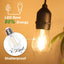Cadena luces exteriores 12ft 5 LED impermeables