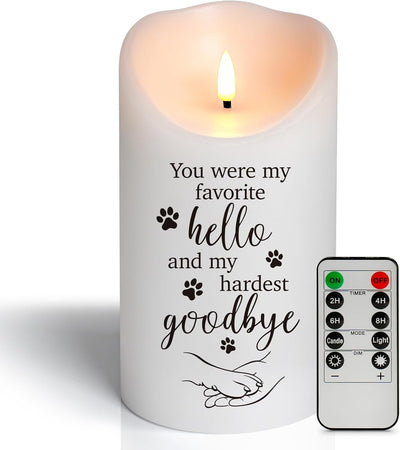 Vela conmemorativa para perros y gatos amantes de mascotas