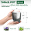Maceta riego automático 4pulg set 4 para plantas interiores