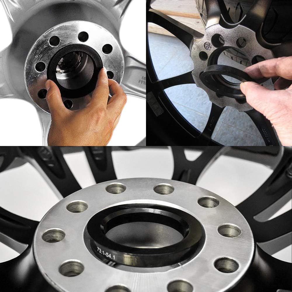 Set anillos buje rueda cubo comp Nissan