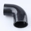 Acoplador reductor codo 90 grados manguera automotriz negra