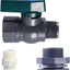 Espita barril lluvia PVC DN20 3/4pulg