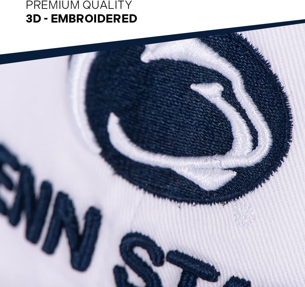 Gorra Penn State con bordado ajustable para adultos