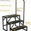 Escalones RV con pasamanos 3 pzas para caravana camping