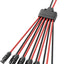 Conector panel solar kit 12 a 2 conectores Y impermeable