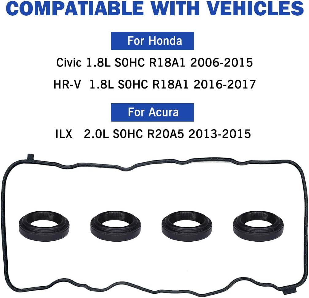 Set juntas válvula motor Honda Civic HR-V 1.8L Acura ILX