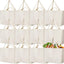 Pack 12 Bolsas Lona Grande 27x16pulg Reutilizables Blanco
