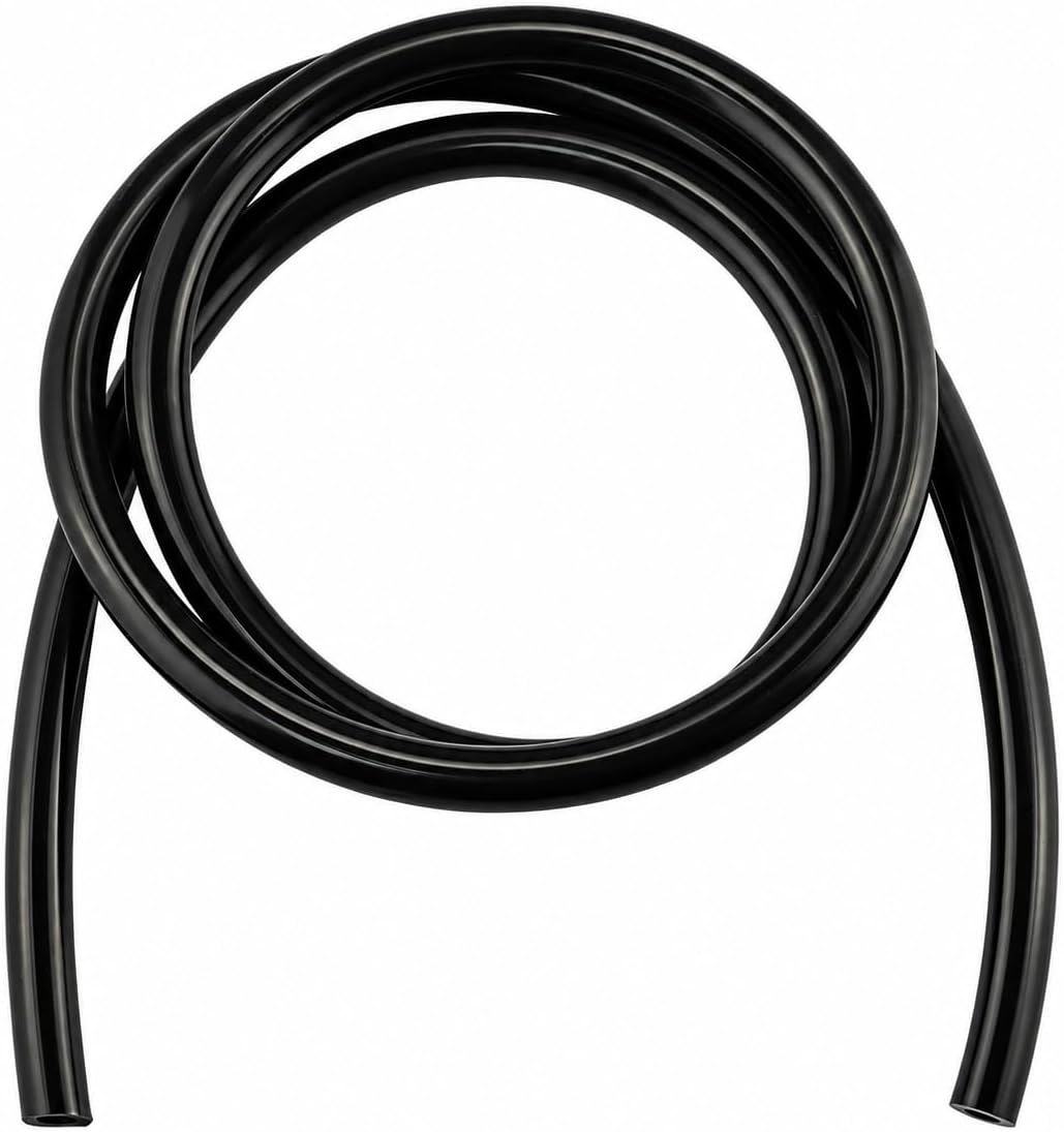 Manguera vacío silicona 10ft ID 5/16 130PSI negro